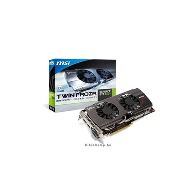 N660TI TF 3GD5 OC nVidia 3GB GDDR5 192bit GDDR5 PCI-E videokártya N660TI-TF-3GD5_OC fotó