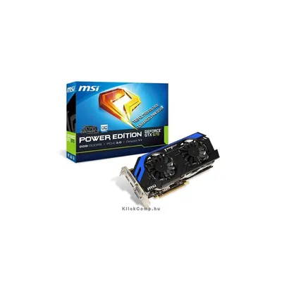 N670 Power Edition 2GD5 OC nVidia 2GB GDDR5 GTX670 256bit PCI-E videokártya N670-PE-2GD5_OC fotó