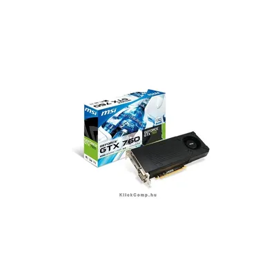 PCI-E Nvidia GTX760 2048MB, DDR5, 256bit, 1072 6008Mhz, 2xDVI, HDMI, DP, Dual Slot Ventilátor N760-2GD5_OC fotó