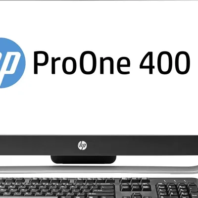 Asztali számítógép All-in-One HP ProOne 400 G1 AIO NT 23" i5-4590T 1TB Win10 Pro DG Win7 Pro N9F10EA fotó