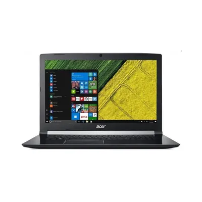 Acer Aspire laptop 17,3" FHD IPS i7-8750H 8GB 128GB+1TB GTX-1050-4GB A717-72G-777Z NH.GXDEU.002 fotó