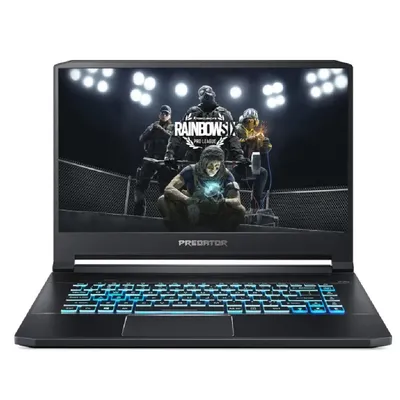 Acer Predator laptop 15,6&#34; FHD i7-10750H 16GB 1TB RTX2070SUPER W10 fekete Acer Predator Triton 500 NH.Q6XEU.001 fotó