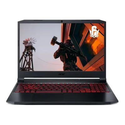 Acer Nitro laptop 15,6&#34; FHD R5-5600H 8GB 512GB RTX3050 NOOS fekete Acer Nitro 5 NH.QBAEU.00B fotó