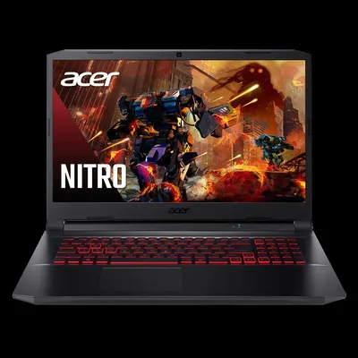 Acer Nitro laptop 17,3&#34; FHD i7-11800H 16GB 512GB RTX3060 DOS fekete Acer Nitro 5 NH.QF7EU.006 fotó