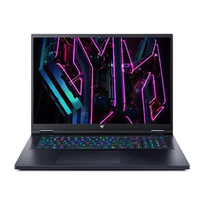 Acer Predator laptop 18&#34; WQXGA i9-13900HX 16GB 2TB RTX4070 DOS fekete Acer Predator Helios 18 NH.QKSEU.007 fotó