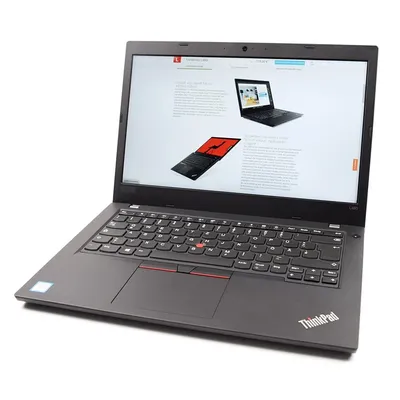 Lenovo ThinkPad felújított laptop 14.0&#34; i3-8130U 8GB 256GB Win11P Lenovo ThinkPad L480 NNR3-MAR01377 fotó