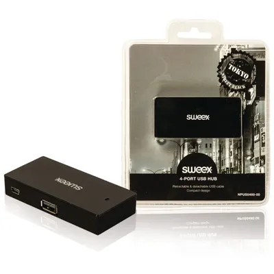 USB hub 4 portos Tokyo - Már nem forgalmazott termék NPUS0480-00 fotó