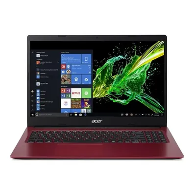 Acer Aspire laptop 15,6&#34; FHD N4020 4GB 128GB UHD W10 piros Acer Aspire 5 NX.A2MEU.001 fotó