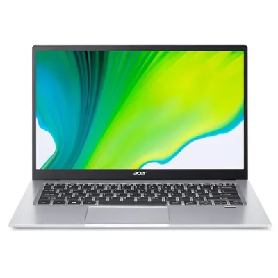 Acer Swift laptop 14&#34; FHD N6000 8GB 512GB UHD W10 ezüst Acer Swift 1 NX.A77EU.006 fotó