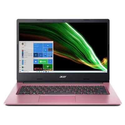 Acer Aspire laptop 14&#34; FHD N4500 4GB 128GB UHD W11 pink Acer Aspire 3 NX.A7UEU.00E fotó
