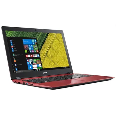 Acer Aspire laptop 15.6&#34; N4200 4GB 500GB  A315-31-P1T2  Endless Fekete és  Piros NX.GR5EU.011 fotó