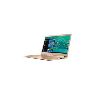 Acer Swift laptop 14" FHD Touch i5-8250U 8GB 256GB SSD Win10 Érintőkijelző SF514-52T-58D5 Arany színű NX.GU4EU.007 fotó