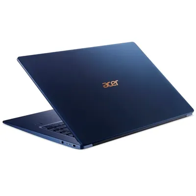 Acer Swift laptop 14" FHD IPS i7-8565U 16GB 512GB Win10 kék Swift 5 SF514-53T-74E5 NX.H7HEU.009 fotó
