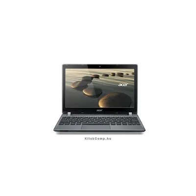 AcerV5-171-33214G50ass 11.6&#34; laptop LCD, Intel&reg; Core&trade; i3-3217U, 4GB, 500 GB HDD, UMA, Boot-up Linux, ezüst S NX.M3AEU.030 fotó