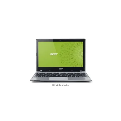 ACER Aspire V5-131-10074G50NSS 11,6&#34; notebook  Intel Celeron Dual-Core 1007U 1,5GHz 4GB 500GB Linux Ezüst notebook NX.M8AEU.003 fotó
