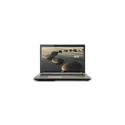 Acer V3-772G-54208G1.12TMamm 17,3&#34; notebook FHD Intel Core i5-4200M 2,5GHz 8GB 1000GB+120GB SSD DVD író pezsgőszín notebook NX.M8UEU.003 fotó