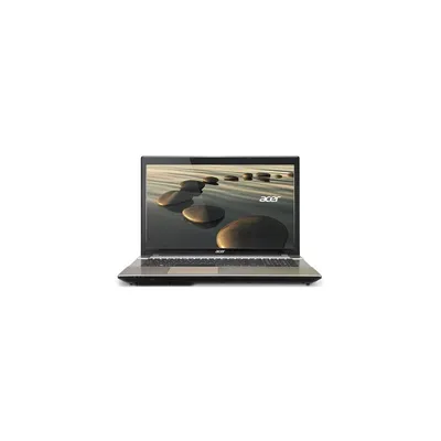 Acer V3-772G-747a8G1.12TMamm 17,3&#34; notebook FHD Intel Core i7-4702MQ 2,2GHz 8GB 1000GB+120GB SSD DVD író pezsgőszín notebook NX.M8UEU.004 fotó