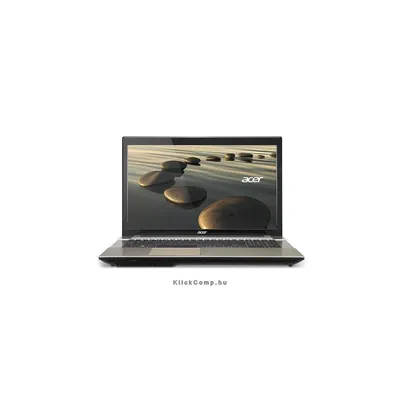 Acer V3-772G-54208G1.12TMamm 17,3&#34; notebook FHD Intel Core i5-4200M 2,5GHz 8GB 1000GB+120GB SSD DVD író pezsgőszín notebook NX.M9VEU.003 fotó