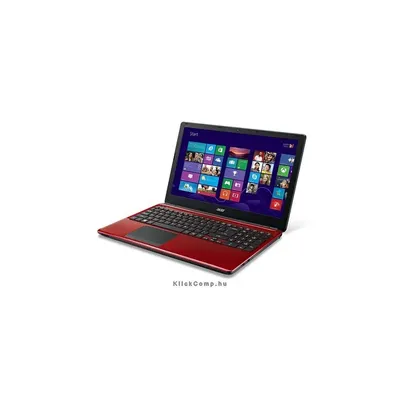 Acer E1-532-29554G50MNRR 15,6&#34; notebook  Intel Celeron Dual-Core 2955U 1,4GHz 4GB 500GB DVD író piros notebook NX.MHGEU.001 fotó