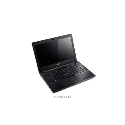 Acer Aspire E5-411-P8SS 14&#34; notebook /Intel Pentium Quad Core N3530 2,16GHz/4GB/500GB/DVD író/fekete notebook NX.MLQEU.004 fotó