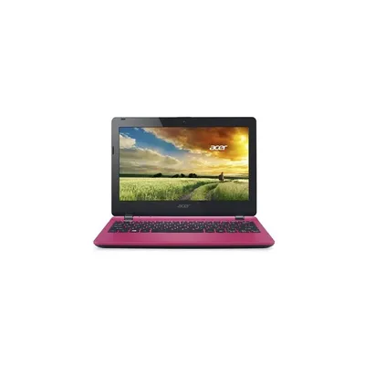 Netbook ACER Aspire E3-111-285L 11,6&#34; Intel Celeron N2830 2,16GHz 4GB 500GB rózsaszín notebook mini laptop NX.MNUEU.001 fotó