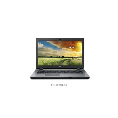 Acer Aspire E5-771-37C5 17&#34; notebook Intel Core i3-4005U 1,7GHz 4GB 500GB DVD író acélszürke NX.MNXEU.009 fotó