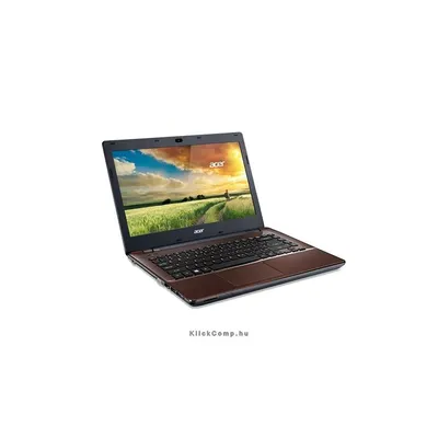 Acer Aspire E5-471-39WD 14&#34; notebook Intel Core i3-4030U 1,9GHz 4GB 500GB DVD író barna NX.MP9EU.001 fotó