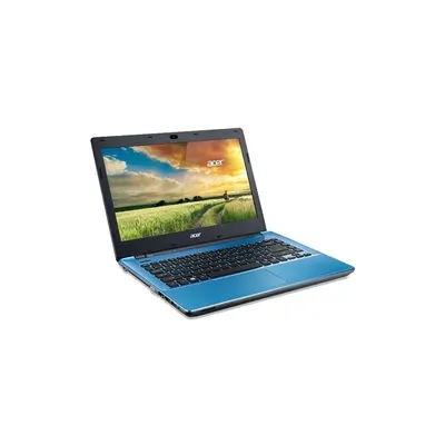 AcerE5-471G-3352 14.0&#34; laptop HD LED LCD, Intel&reg; Core&trade; i3-4030U, 4, 500GB HDD / 5400, NVIDIA&reg; GeForce&reg; 820M, 2 GB VRAM, Boot-up Linux, Kék NX.MPCEU.001 fotó