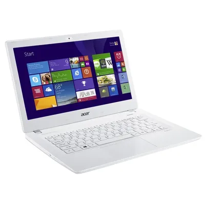 Acer Aspire V3 13,3&#34; laptop i3-4005U Win8 fehér NX.MPFEU.078 fotó