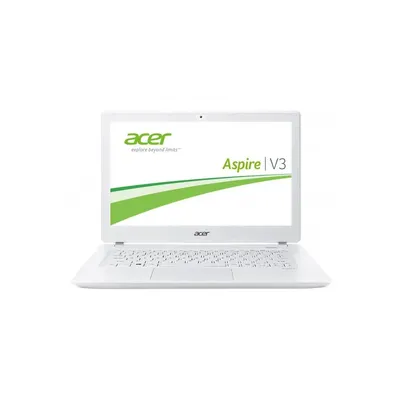 Acer Aspire V3 13,3&#34; laptop FHD i5-5257U 8GB 120GB fehér NX.MPFEU.089 fotó