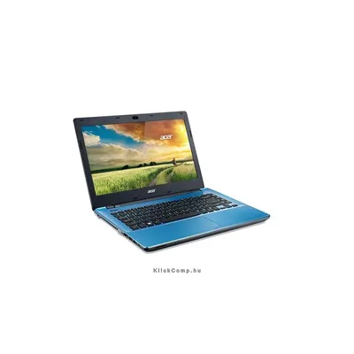 Acer Aspire E5 14&#34; notebook i3-4005U 4GB 500GB DVD kék Acer E5-471-32RQ NX.MTJEU.003 fotó
