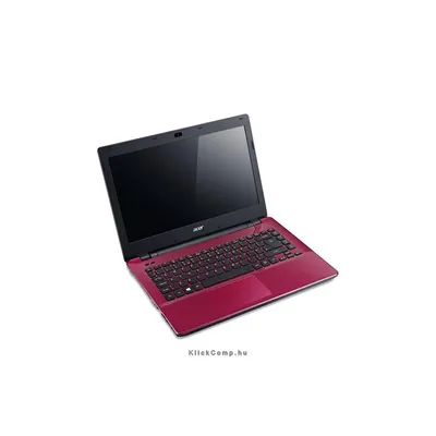 Acer Aspire E5 14&#34; notebook CQC N2940 4GB 500GB DVD piros Acer E5-411-C8EK NX.MTWEU.005 fotó