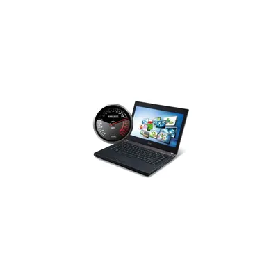 Acer Travelmate P653-MG-73634G50Mtkk_W7PR64XG 15.6&#34; laptop WXGA i7-3632QM 6M Cache, up to 3.2 GHz, 4GB, 500GB HDD, nVidia GT640, DVD-RW, Card reader, Windows 8   7 Pro DL, 6cell, Fekete, 3 év el NX.V7FEU.015 fotó