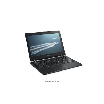 Netbook Acer TravelMate TMB115-M-C4BE 11,6&#34; Intel Celeron Quad Core N2940 1,83GHz 2GB 500GB fekete notebook mini laptop NX.VA1EU.009 fotó