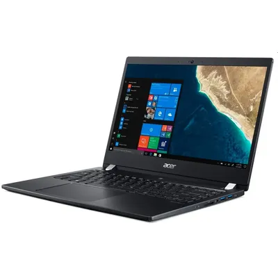 Acer TravelMate laptop 14" FHD IPS i5-8250U 4GB 256GB Int. VGA Win10 TravelMate TMX3410-M-591R NX.VHJEU.006 fotó