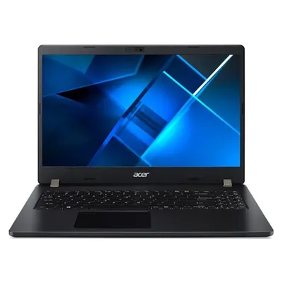 Acer TravelMate laptop 15,6&#34; FHD i3-1215U 8GB 2256GB UHD NOOS fekete Acer TravelMate P2 NX.VVREU.00J fotó