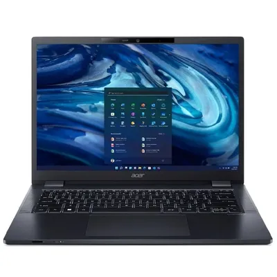 Acer TravelMate laptop 14&#34; WUXGA i5-1240P 8GB 512GB IrisXe Eshell fekete Acer TravelMate P4 NX.VZWEU.001 fotó