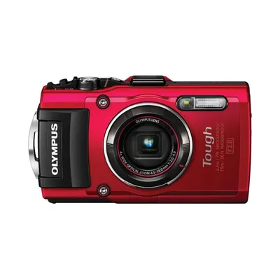 Olympus TG-4 piros digitális fényképezőgép OLYGKD051 fotó