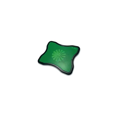 Notebook hűtő 1 ventilátoros 2 USB porttal zöld OMNCP8078G fotó