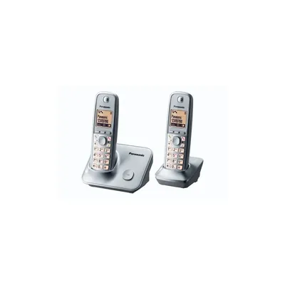 Panasonic KX-TG6612PDM SMS DUO DECT kihangosítható hívóazonosítós ezüst telefon PANASONIC44358 fotó