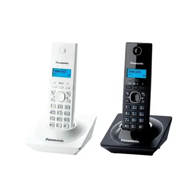 Panasonic KX-TG1711HGB DECT hívóazonosítós fekete telefon 1 + 1 Telefonszerviz-ben PANASONIC44589 fotó