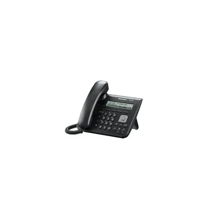 Panasonic KX-UT123NE-B SIP terminal 2 vonalas fekete VoIP telefon 1 + 1 év szerviz PANASONIC46399 fotó