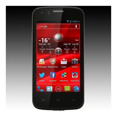 Dual sim mobiltelefon 4" Android 4GB 8.0MP+ 0.3MP AF Flash PAP4055DUO fotó