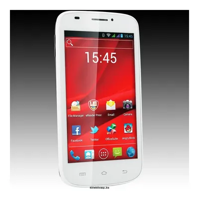 MultiPhone 5000 DUO Dual sim, 5" WVGA 480x800 TFT, MT6577T 1,2Ghz Dual Core, Android 4.1, RAM 512MB + eMMC 4GB, 5.0 MP+ 0.3 MP AF Flash, 2200 mAh battery White Retail PAP5000DUOWHITE fotó
