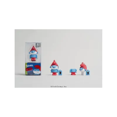 Pendrive 8GB HUPIKÉK TÖRPIKÉK Törpapa USB2.0 PAPA-SMURF8GB fotó