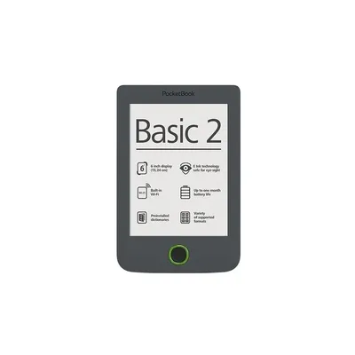 PocketBook Basic 2 szürke E-book olvasó PB614W-Y-WW fotó