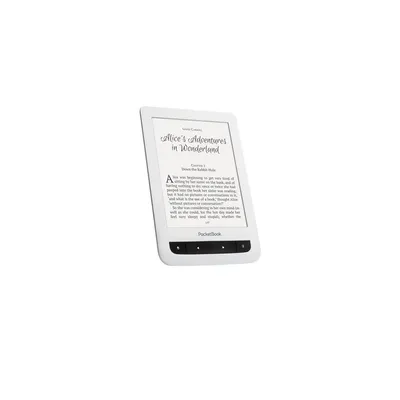 e-book olvasó 6" E-Ink Multi touch 4GB 1500mAh wifi mUSB mSD POCKETBOOK PB626 LUX3 Fehér PB626-D-WW fotó