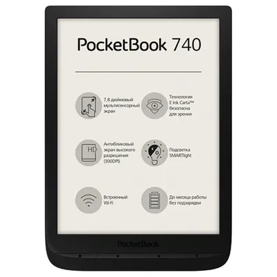 e-book olvasó 7,8&#34; E-Ink 2x1GHz 8GB wifi mSD POCKETBOOK e-Reader PB740 INKPad3 Fekete PB740-E-WW fotó