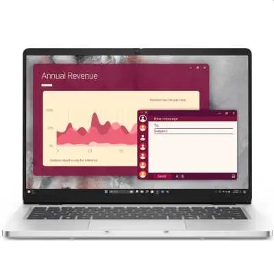 Dell Pro laptop 14" 1920x1080 Core Ultra 7 265U 16GB 512GB Windows 11 Pro PC14250-40 fotó