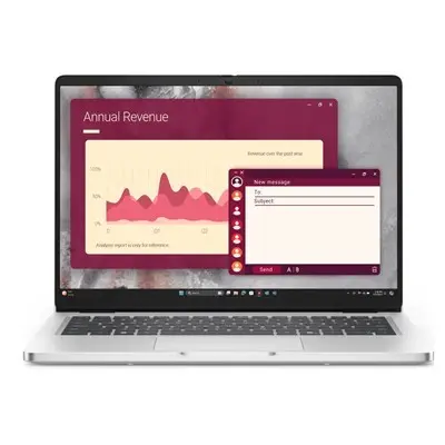 Dell Pro 14 PC14250 notebook 14" FHD+ Cu5 235U 16GB 512GB Linux PC14250-54 fotó